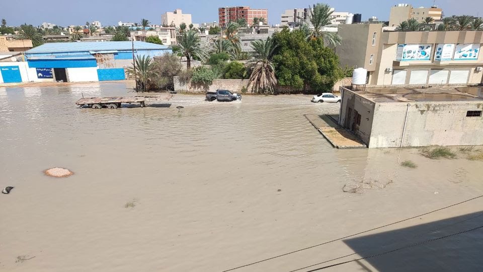 Storm Daniel hits Libya